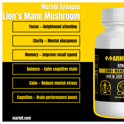 MARHDI SYNAPSE – The Mental Engine: Built for Clarity, Focus, and Flow.