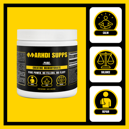 MARHDI PURE – The Power Standard: Built for Strength, Size, and Output.