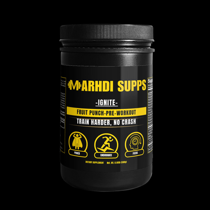 MARHDI IGNITE – Unleash Your Edge: Built for Power, Pump, and Precision.