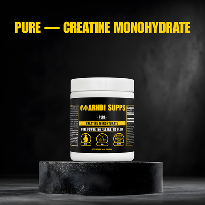 MARHDI PURE – The Power Standard: Built for Strength, Size, and Output.