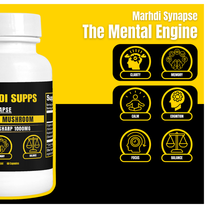 MARHDI SYNAPSE – The Mental Engine: Built for Clarity, Focus, and Flow.